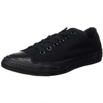 Converse All Star Ox Black Low Top Sneakers for Men 36
