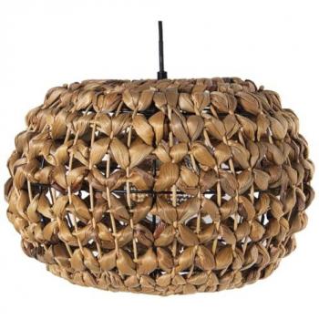 Lámpara de Techo Alexandra House Living Marrón Ratán Fibra Natural 60 W 37 x 24 x 37 cm