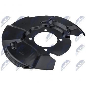 Chapa protectora contra salpicaduras para disco de freno NTY HTO-TY-025