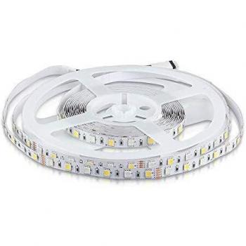 Tira LED 5m 60 LEDs/m 10.8W RGB + Luz Natural 4000K IP20