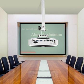Soporte Universal para Proyector LCD/DLP, Montaje en Techo o Pared, Compatible con 90% de Proyectores, Distancia Telescópica de 43-65cm