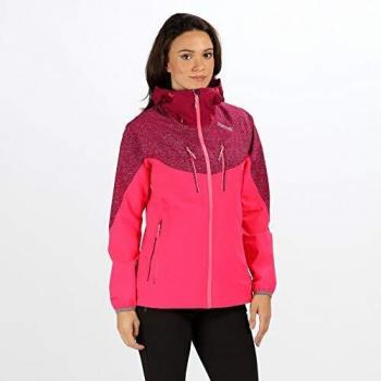 Regatta Montegra II Chaqueta Mujer, neonpin/Beet Talla 18 | 44 2019