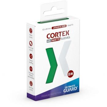 Ultimate Guard Cortex Sleeves Tamaño Japonés Verde Mate