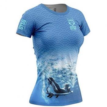 Camiseta de Manga Corta OTSO THINK SPORT para Mujer