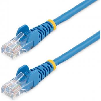 StarTech.com Cable de Red Ethernet Cat5e UTP sin Enganche Snagless RJ45 - Azul, 2m (45PAT2MBL)