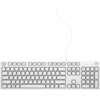 DELL KB216 USB AZERTY Francés Color blanco - Teclado