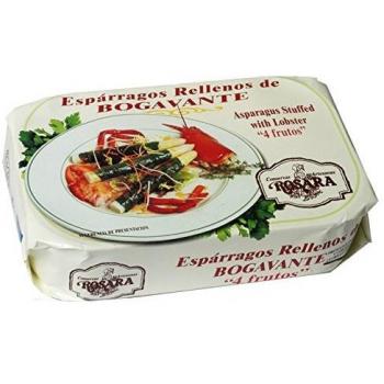 Rosara - Espárragos rellenos de bogavante