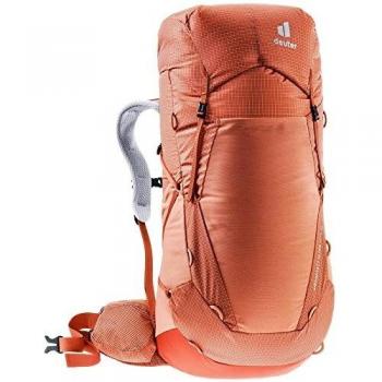 Mochila Deuter Aircontact Ultra 45+5 SL para mujer en color sienna-paprika