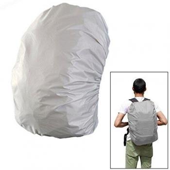 45 - 50 L de capacidad durable de excursión que acampa del morral Mochila Escolar impermeable a prueba de lluvia Silver Bag Funda