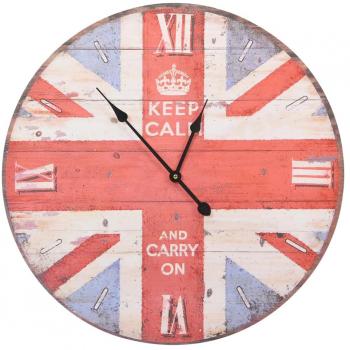 Reloj de pared vintage estilo UK 60 cm