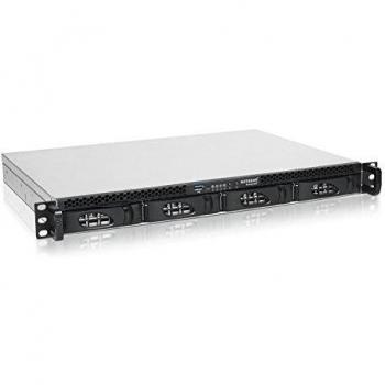 NETGEAR RR230400-100NES ReadyNAS 2304, Rackmount 1U 4 Bay, Dual Gigabit Ethernet, Diskless Network Attached Storage