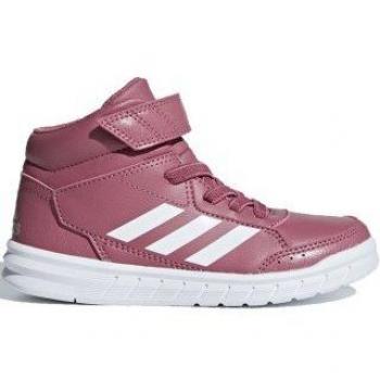 adidas Unisex Kids’ AltaSport Mid El Fitness Shoes, Red Tramar/Ftwwht/Ashsil, 10 UK 10 UK