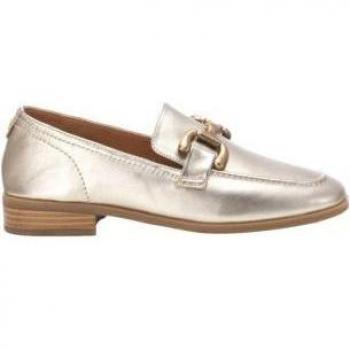 Mocasines de piel dorados para mujer Carmela 161503