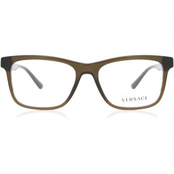 Versace VE3319 200 Armazones para Hombre Verdes, Lentes Recetadas Para Hombre Verdes, Gafas Recetadas para Hombre Verdes