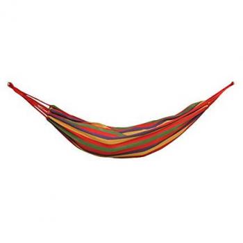 LAGUTE leVoyage hamaca para 2 personas 200cm * 160cm de Capacidad de Carga de Hasta 250 kg * Rojo *