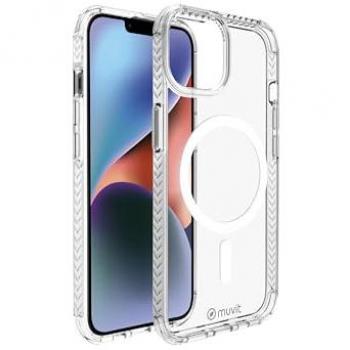 Funda Transparente Antichoque MUVIT para iPhone 14 Compatible con MagSafe 3M