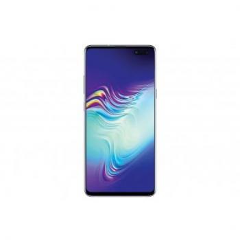 Samsung Galaxy S10 5G - Smartphone 6.7 (17 cm), 8 GB RAM, 256 GB, SIM única, 4G, Plata, Batería 4500 mAh