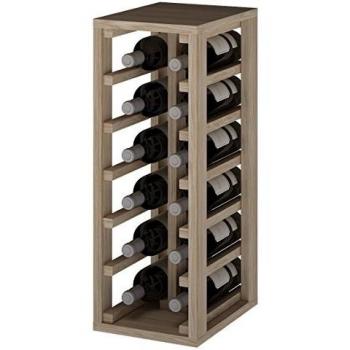 Expovinalia ER2010 Botellero para 12 Botellas De Vino O Cava, Madera, Roble