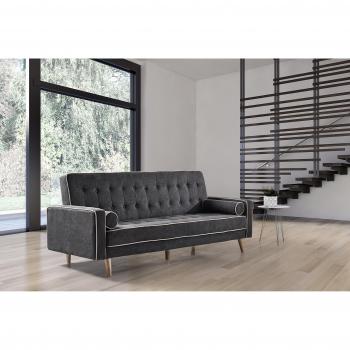 Cambia tus muebles sofa cama oslo gris marengo