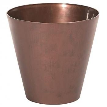 Maceta Prosperplast Tubus Corten 28.5L Cobre, dimensiones 400x400x373 mm