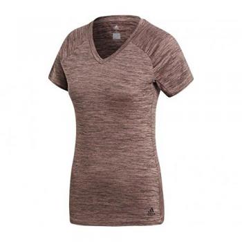 adidas Freelift tee Camisa de Golf, Mujer, Naranja