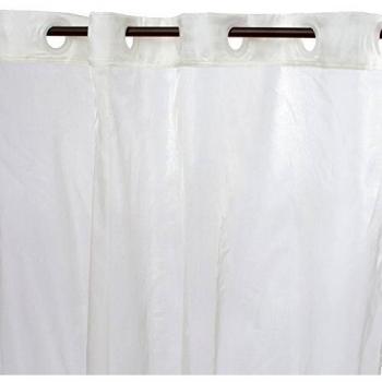 Cortina de Voile Beige Crème con Reflejos Luminosos y Ojetes 145 x 250 cm - Elegancia Chic