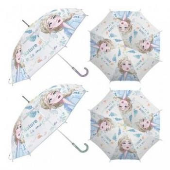 Paraguas Manual Transparente Frozen ll Disney 46cm