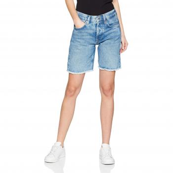 Pepe Jeans Belife Short, Bañador para Mujer, Azul
