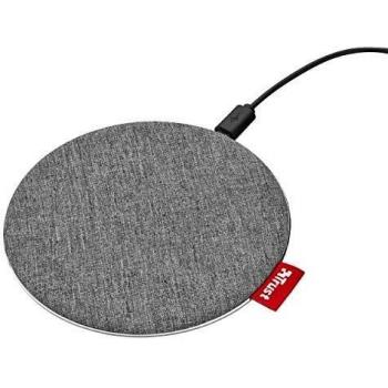 Trust Urban Fyber10 Cargador inalámbrico rápido para Smartphones, Gris