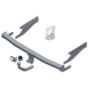 Enganche de remolque Brink Fijo 670100, compatible con vehículos específicos, capacidad de carga máxima de 750 kg, incluye kit de instalación y homologación europea