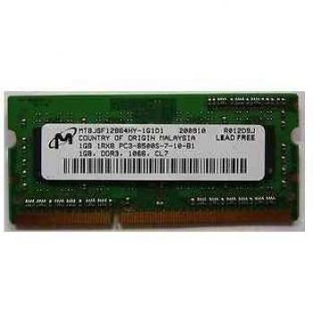 Lenovo Memoria SODIMM 1GB DDR3 1066 Micron MT8JSF12864HY