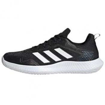 adidas Defiant Speed Zapatilla de Tenis para Todas Las Superficies Hombres - Negro, Blanco, Core Black Cloud White Grey Four, Talla 44 2/3 EU