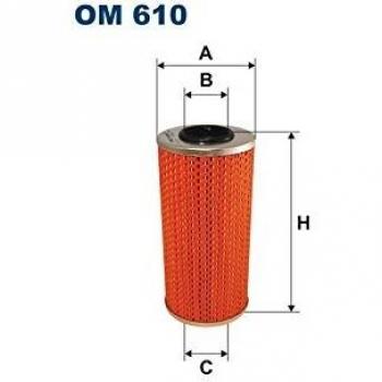 Filtro de aceite FILTRON OM610 - Filtro de aceite para motor, compatible con múltiples vehículos, diseñado para proporcionar una filtración eficiente y prolongar la vida del motor