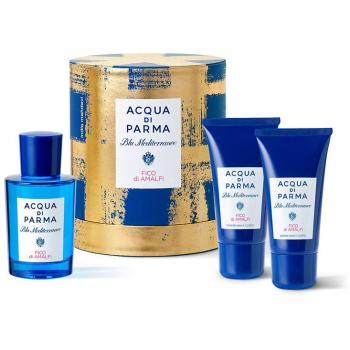 Acqua di Parma Blu Mediterraneo Fico di Amalfi Unisex Eau de Toilette Gift Set 100ml with Body Wash and Lotion