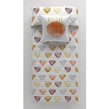 COOL KIDS Colcha Bouti Reversible Inga Cama 105 cm