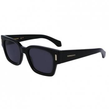 Salvatore Ferragamo Women's Stylish Black Sunglasses SF2010S, 52mm Size
