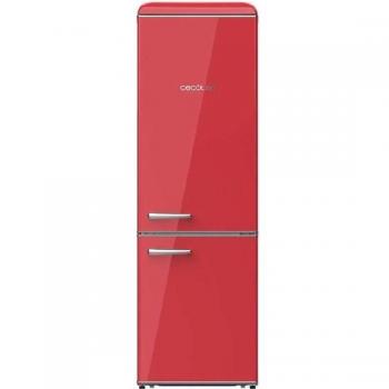 Frigorífico Combi Retro Rojo Cecotec de Estilo Vintage