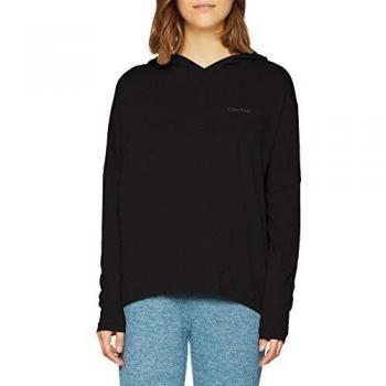 Calvin Klein L/S Hoodie, Sudadera para Mujer, Negro