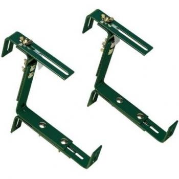 Emsa 5957000500 Vario - Ganchos para macetas, color verde