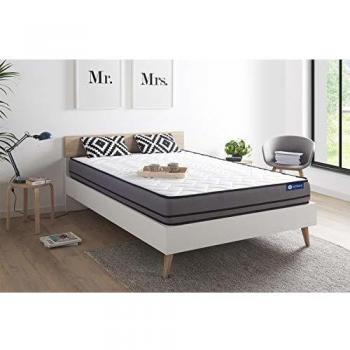 Colchón Actisom blanco con látex y espuma viscoelástica 160 x 200