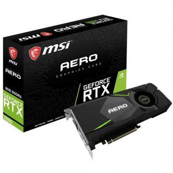 MSI GeForce RTX 2080 Aero - Tarjeta gráfica de 8 GB, Color Negro