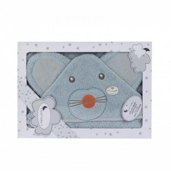 Capa de baño bebé ratón/oso varios tonos de rizo Interbaby