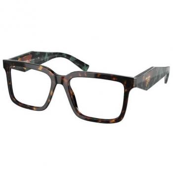 Prada PR 10YV 2AU1O1 Women's Eyeglasses Tortoiseshell Size 54 (Frame Only) - Blue Light Block Available, Stylish Eyeglasses Frame, Brown unisex, Sizes: ONE SIZE, Glass