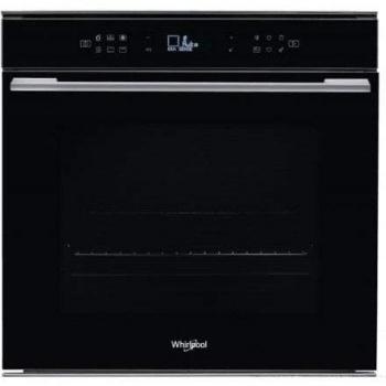 Horno eléctrico multifunción de encastre Whirlpool W7 OM4 4S1 P BL, capacidad 73 litros, clase A+, auto-limpieza, color negro