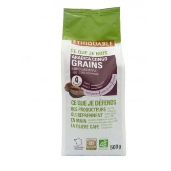 Café Premium en Grano Congo Kivu Bio 500g - Ethiquable