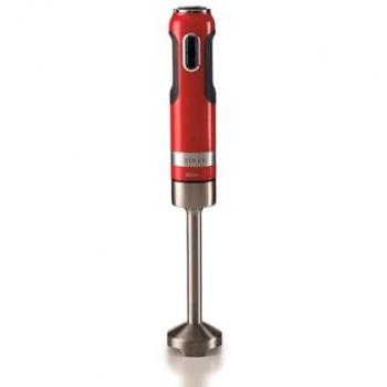 Frullatore de Inmersión Ariete Moderna 1000W, 10 Velocidades + Turbo, Accesorios Incluidos, Color Rojo