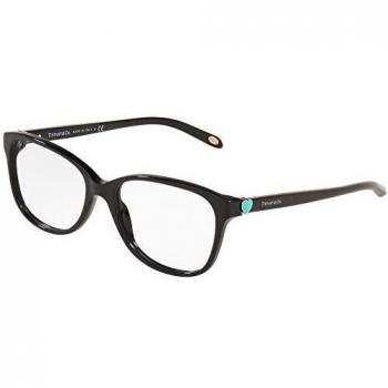 Tiffany & Co. TF2097 8001 Armazones para Mujer Negros, Lentes Recetados Para Mujer Negros, Gafas Recetadas para Mujer Negras