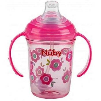 Vaso para Bebés Antigoteo de Tritan - 240ml - 6m+