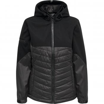 Hummel Chaqueta North Hybrid Mujer características: chaqueta híbrida, diseño moderno, material ligero y transpirable, aislamiento térmico, ajuste cómodo, ideal para actividades al aire libre