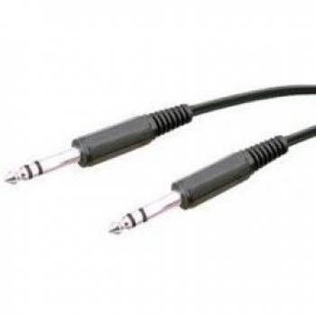 DH Conex.stereo macho/macho 6.35mm.3mt